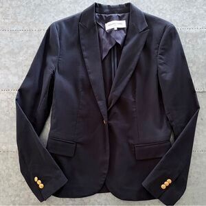 Gerard Darel Navy Blazer, Made in France Size 38 EU 6 US